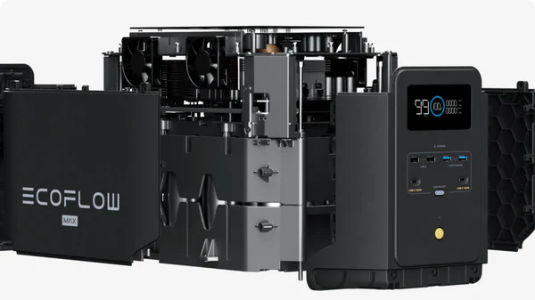 EcoFlow - DELTA 2 Max - bateriová stanice s robustní odolnou konstrukcí